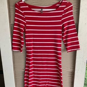 Forever 21 Striped Bodycon Dress